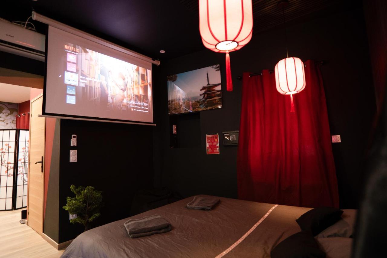 Capsule Japon Balneo&Netflix&Ecran Cinema Apartment Trith-Saint-Leger Exterior foto