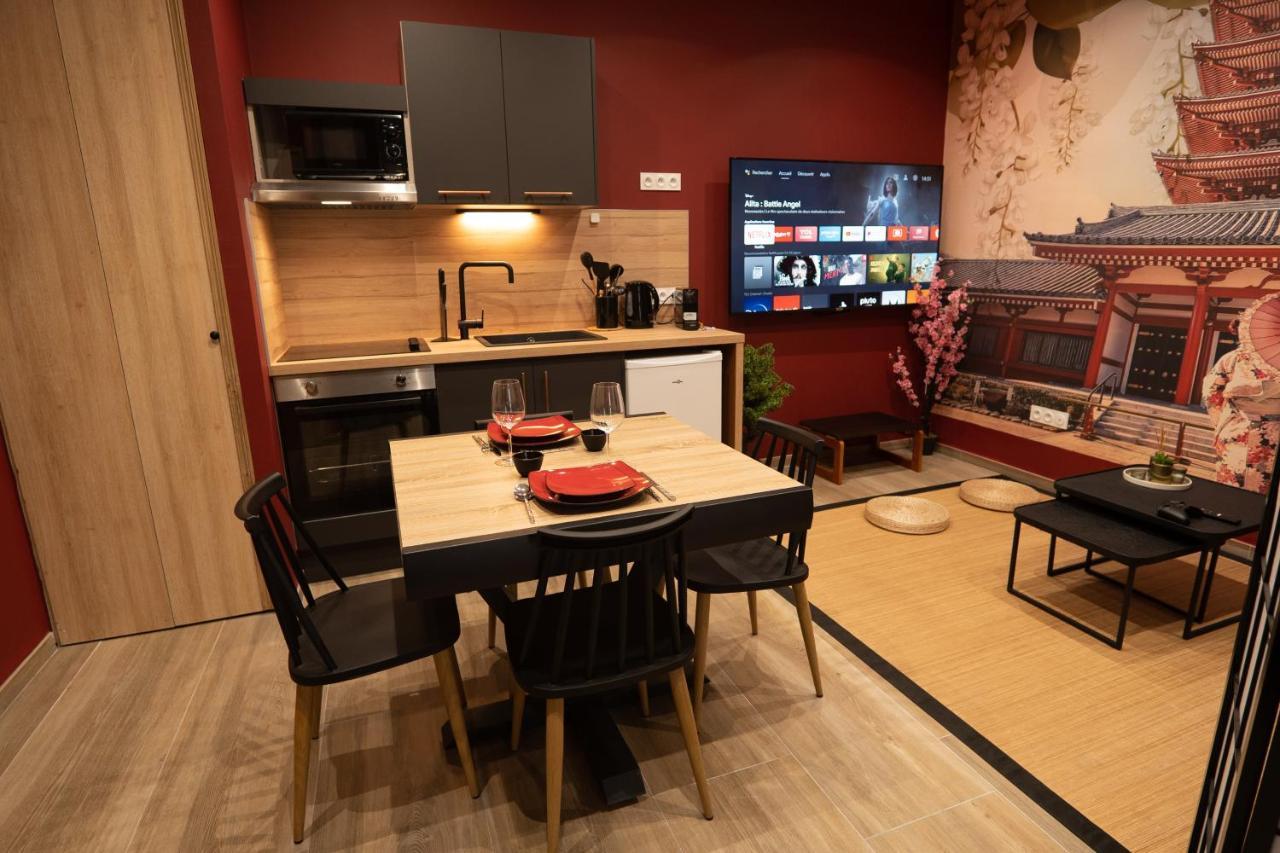 Capsule Japon Balneo&Netflix&Ecran Cinema Apartment Trith-Saint-Leger Exterior foto