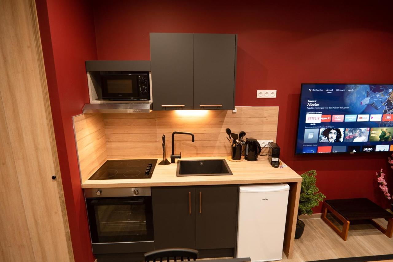 Capsule Japon Balneo&Netflix&Ecran Cinema Apartment Trith-Saint-Leger Exterior foto