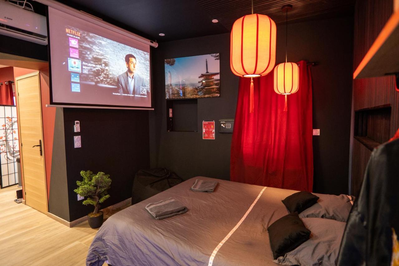 Capsule Japon Balneo&Netflix&Ecran Cinema Apartment Trith-Saint-Leger Exterior foto