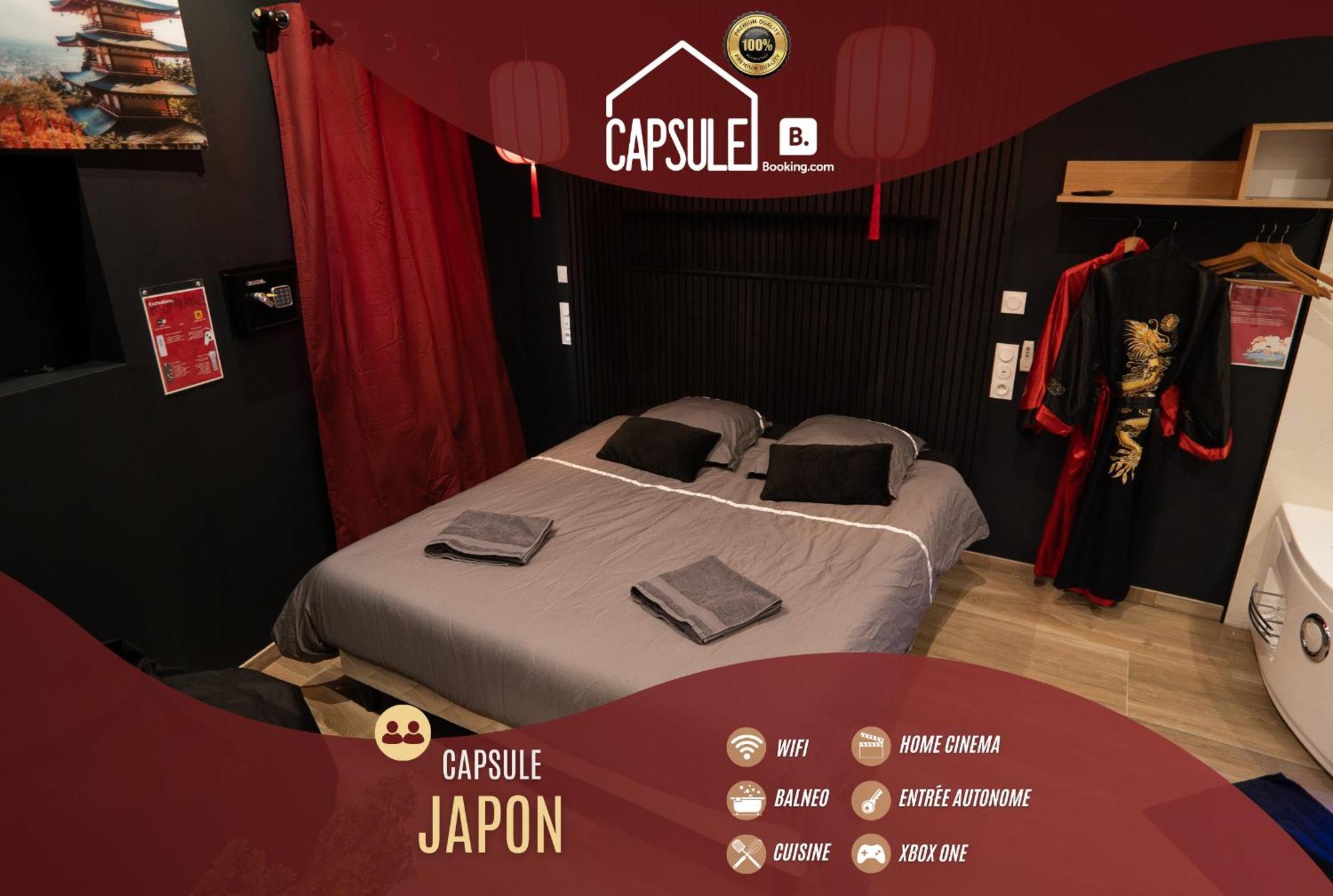 Capsule Japon Balneo&Netflix&Ecran Cinema Apartment Trith-Saint-Leger Exterior foto